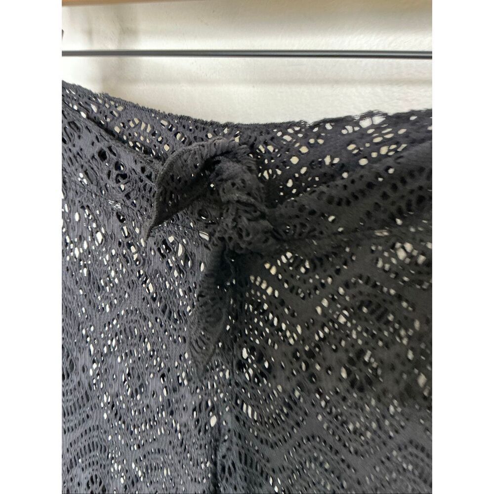 Becca Amore Lace Swim Cover Up Pants | Black in Small - Picture 5 of 6